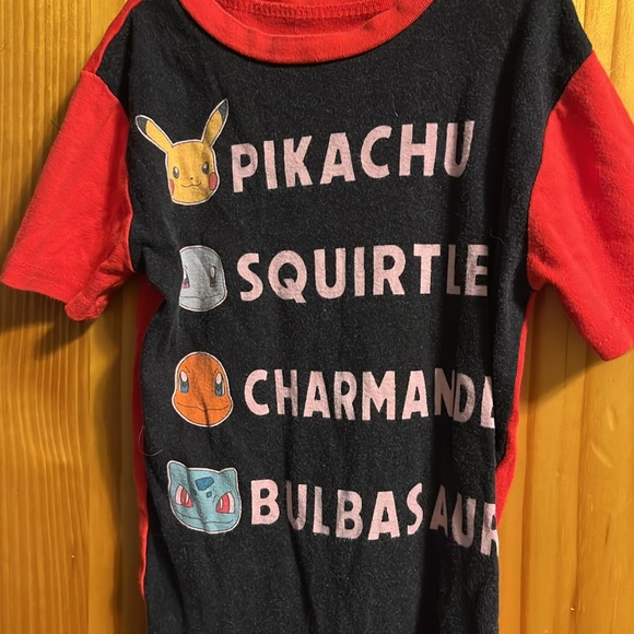 Boys size 8 Pokémon sleep set with short sleeve shirt, pants and shorts - Picture 3 of 12